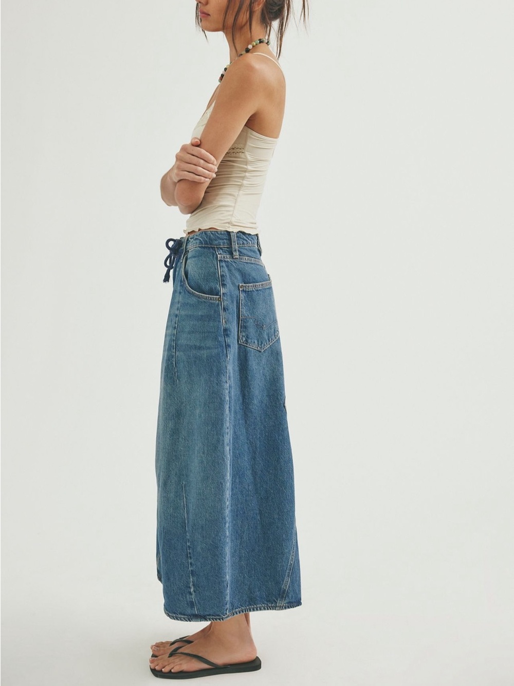 We The Free bittersweet barrel maxi skirt. NWOT. - Picture 4 of 10